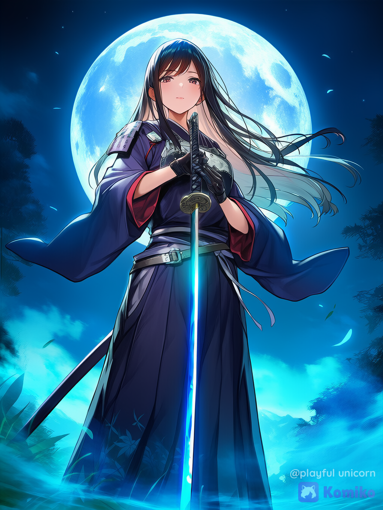 月光に誓う刃 A Blade Sworn to the Moon”