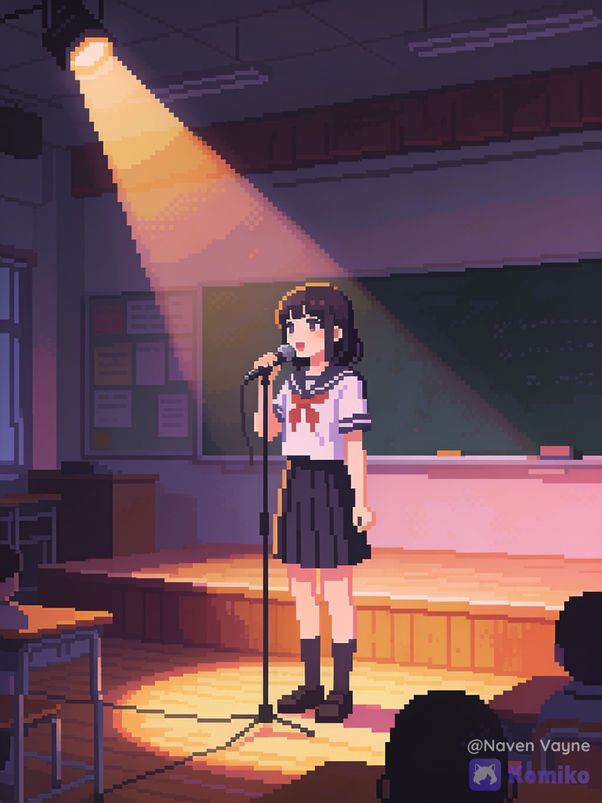 Nyanyi di Spotlight Kelas ✨