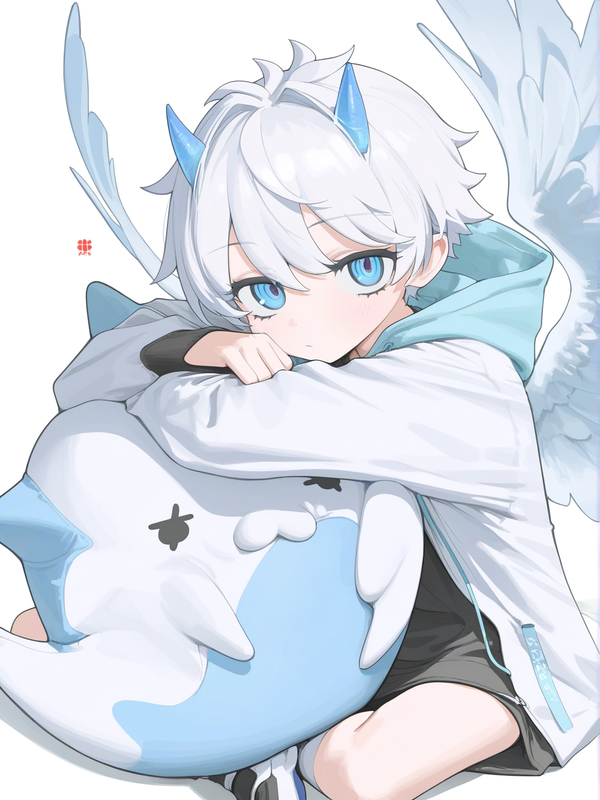 Cuddle Bareng Sharkie 🦈💙