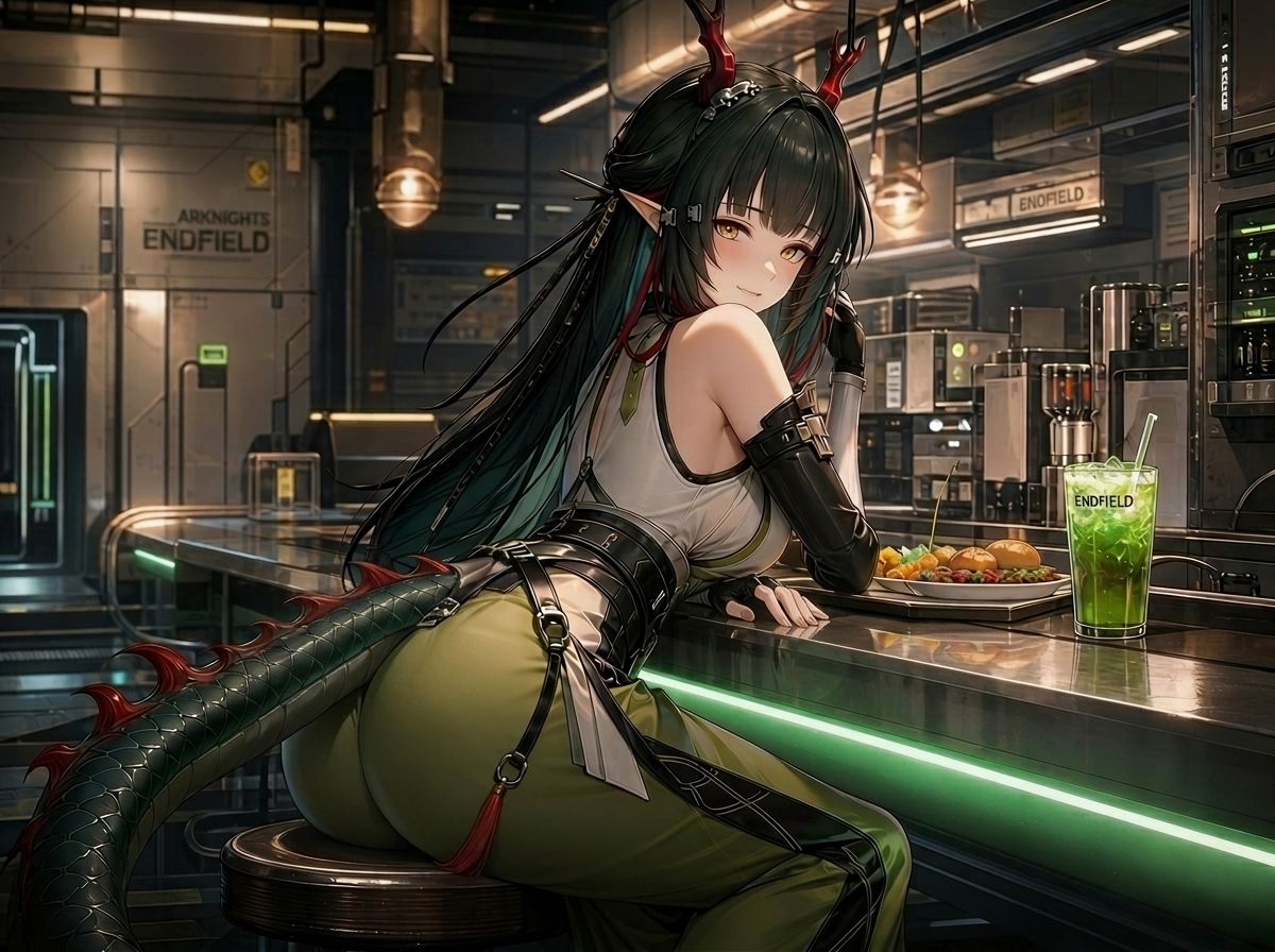 Let's have a meal together! 🥤🍔🧆