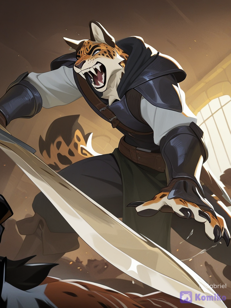 ¡Batalla furry épica! ⚔️🐾