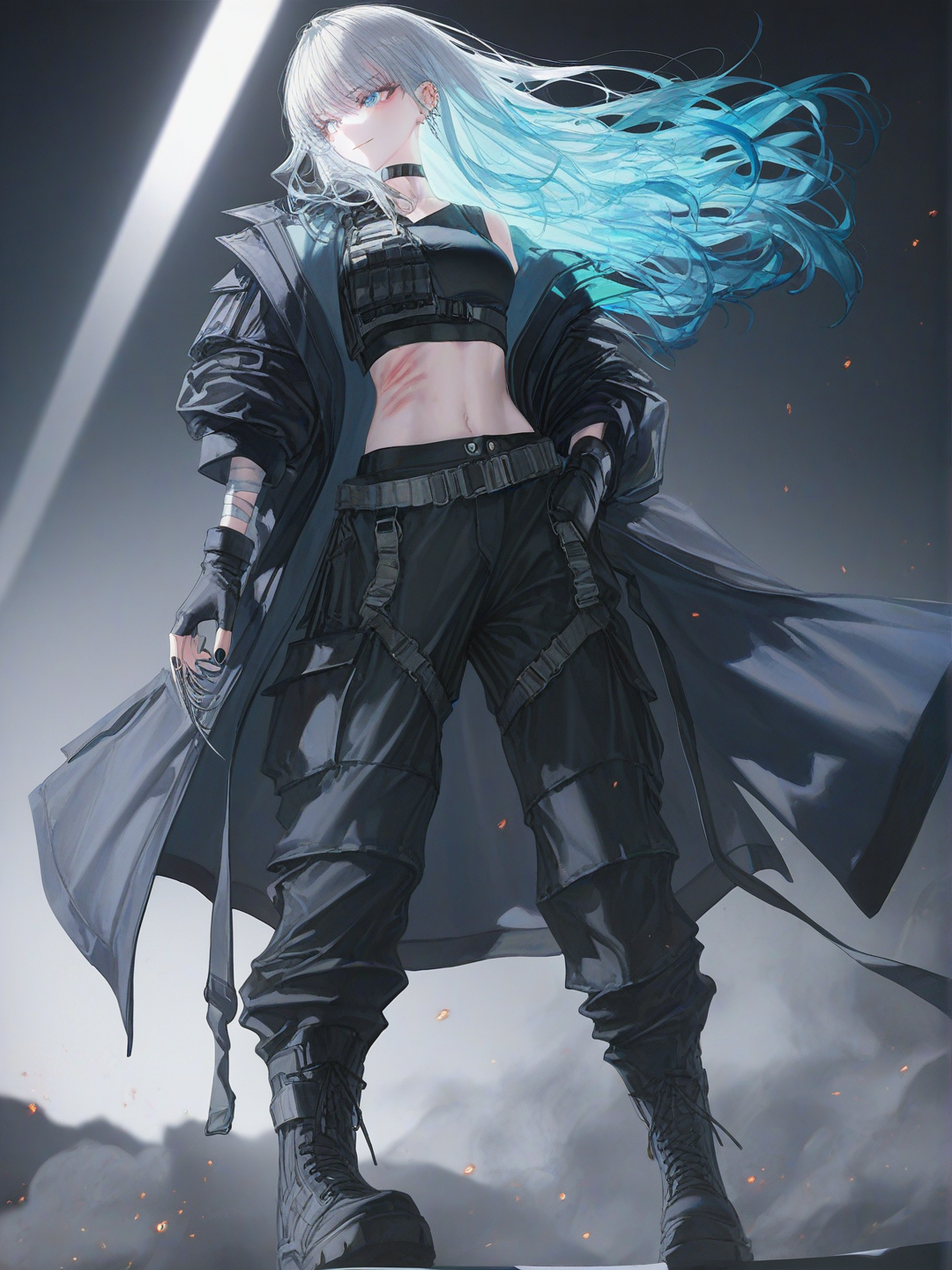 The world fears the flames that burn the brightest. They're wrong... they should fear the ones that burn the coldest. And mine are blue.