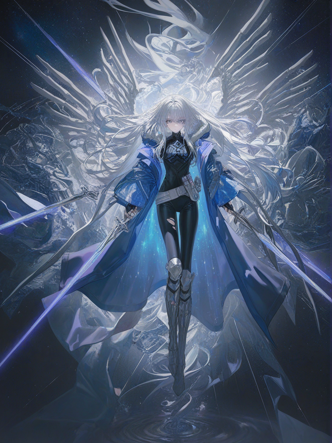 The reaper isn't walking beside me anymore... it's waiting for whichever one of us blinks first.
