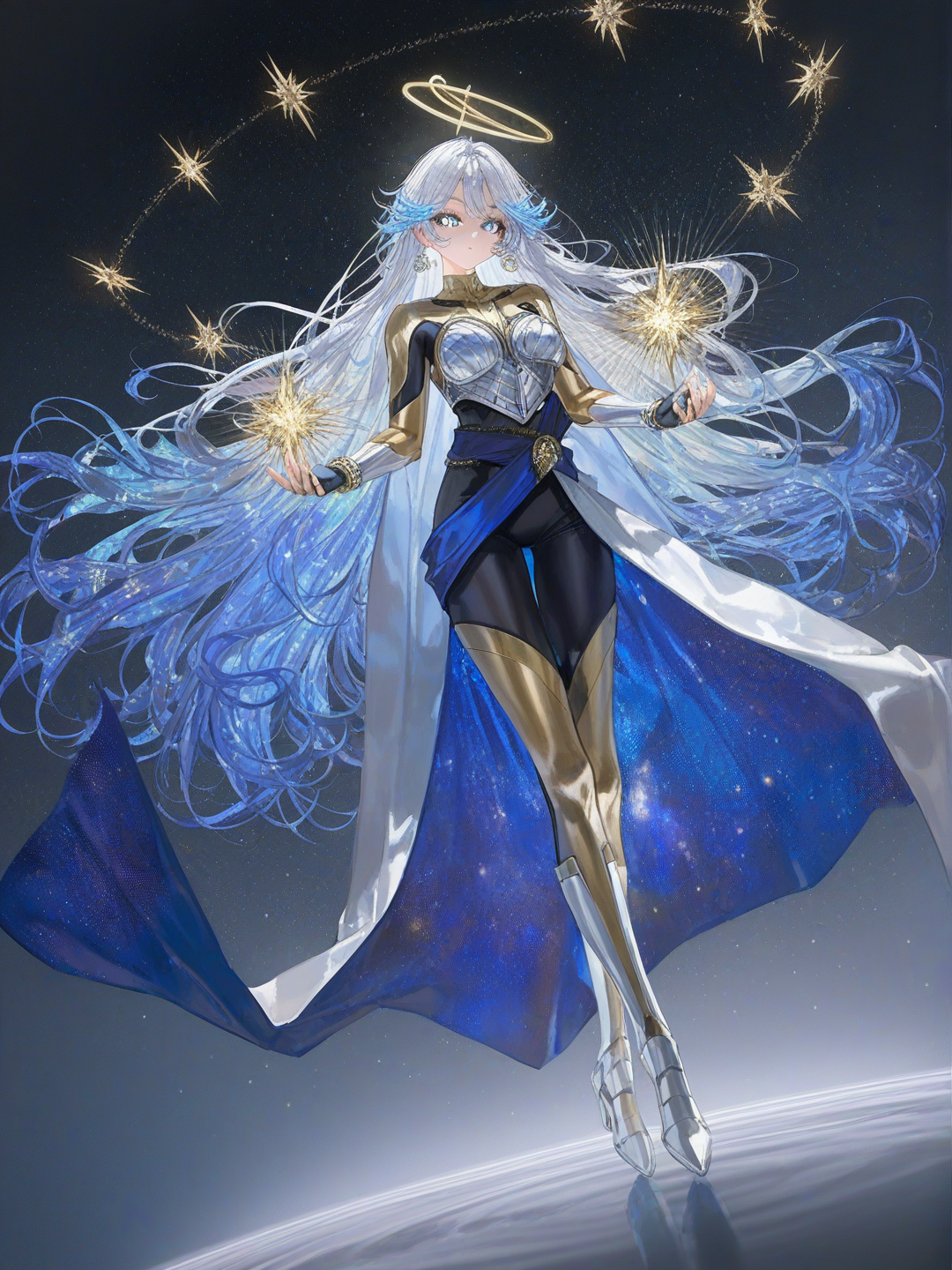 When the full moon crowns the heavens, even the strongest warriors stop looking at the sky... because they know their queen is already looking back.