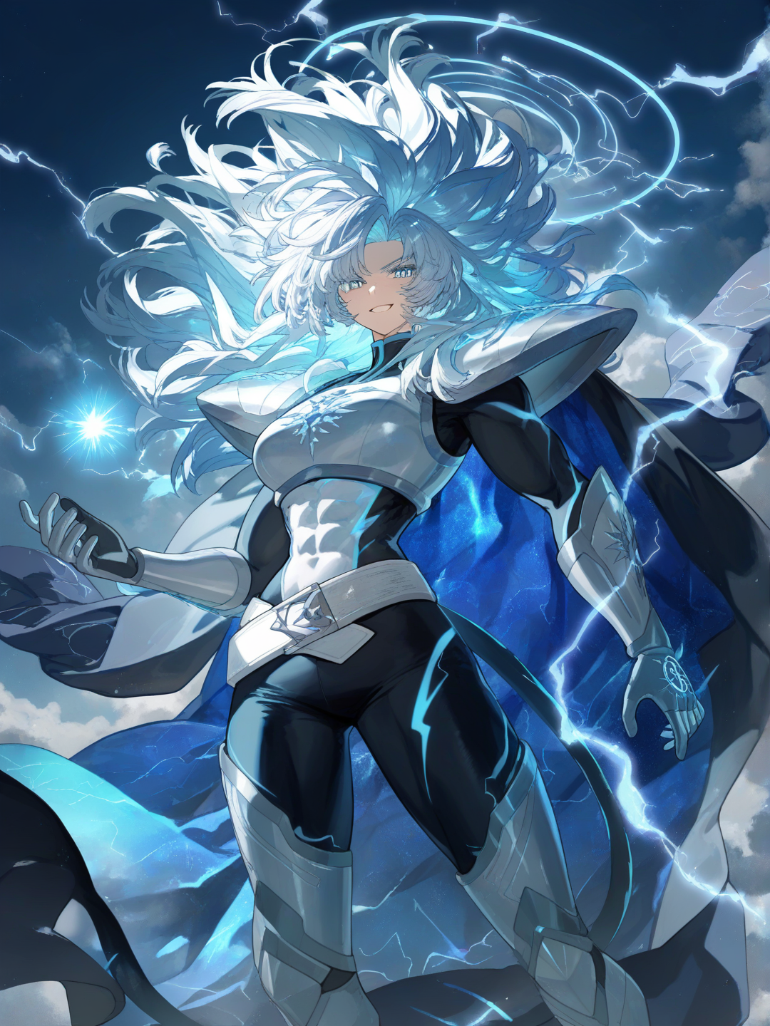 This isn't fury. This is a queen reminding the universe why storms were feared long before they were admired.