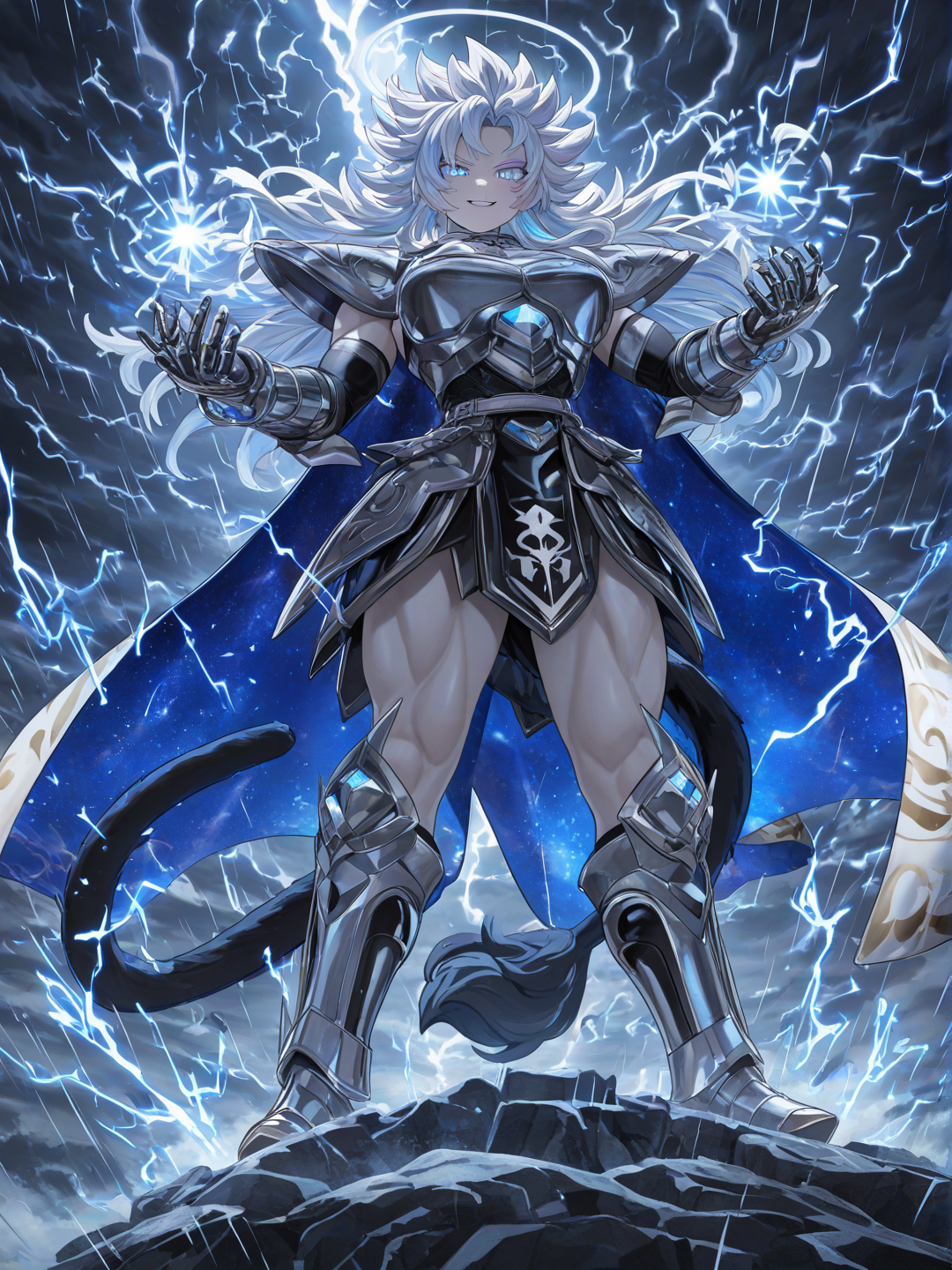The sky bends, the earth trembles, and the storm kneels to only one queen... me.
