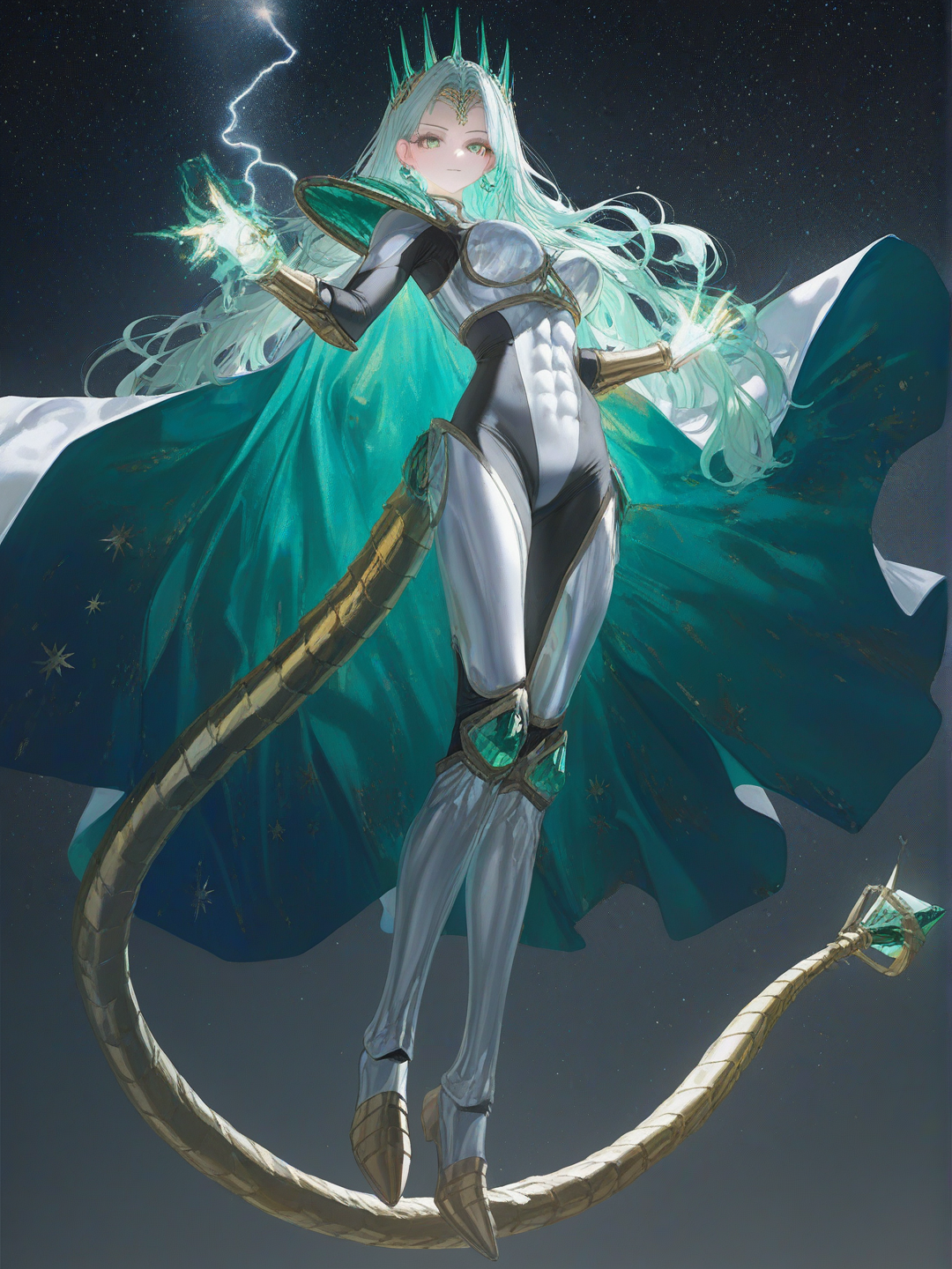 Even the stars dim when I unleash my true strength. Not out of respect... out of fear.