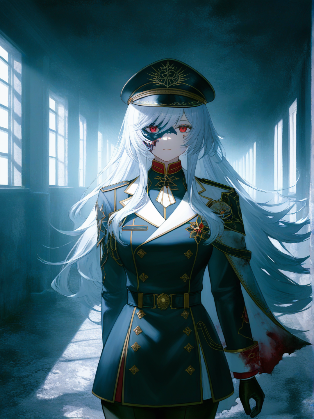 You came expecting a commander hiding behind her army. Instead, you found the general standing at the front.