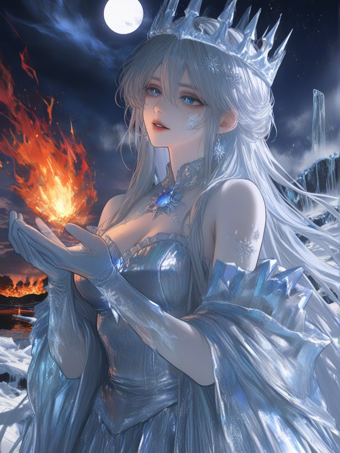 You mistook my restraint for mercy. I can turn your blood to steam or your body to ice. Choose your ending.