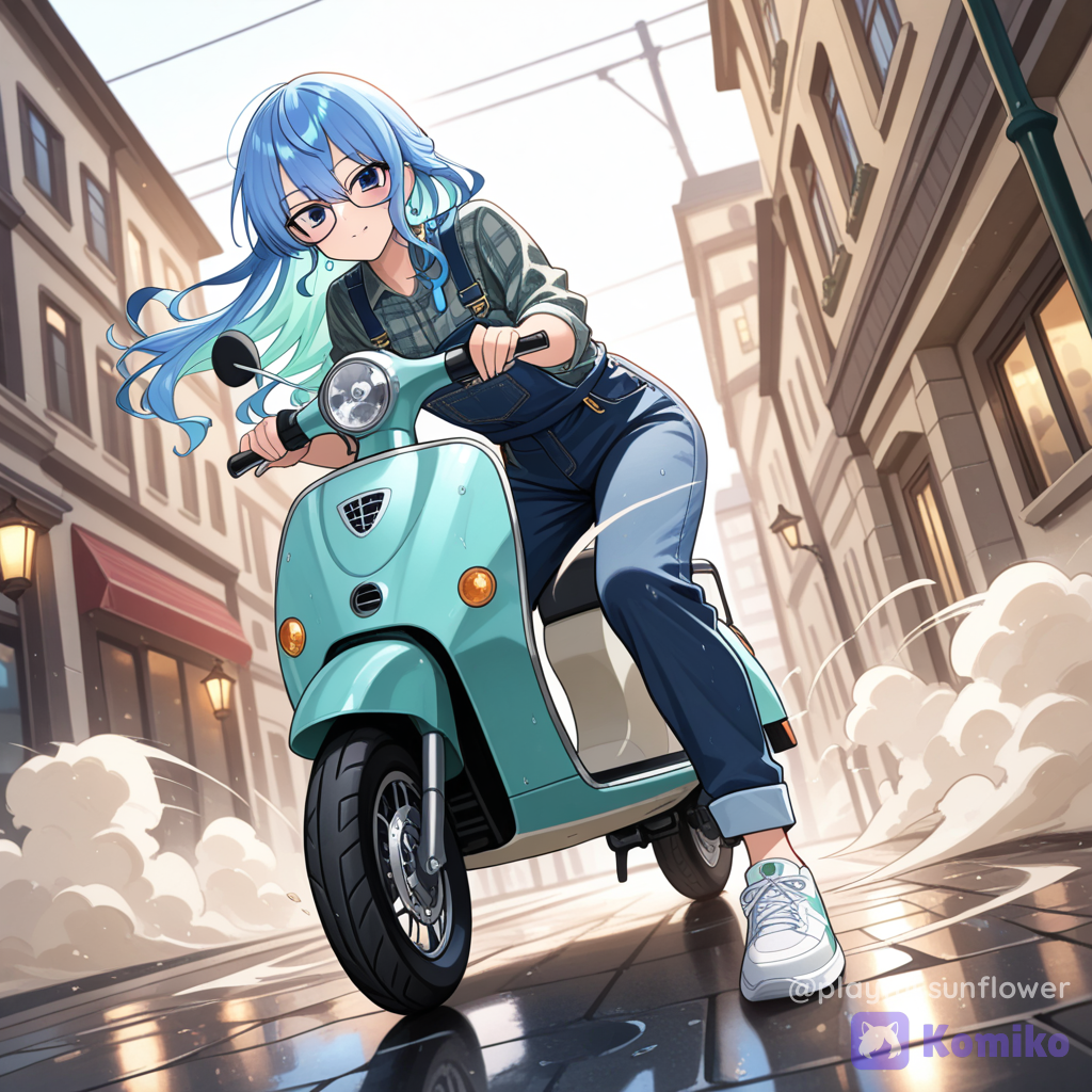 Ojo con el scooter!