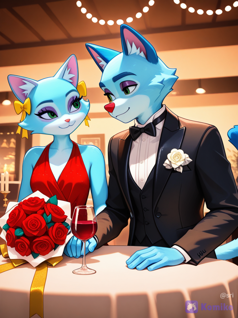 Anniversary of two cats