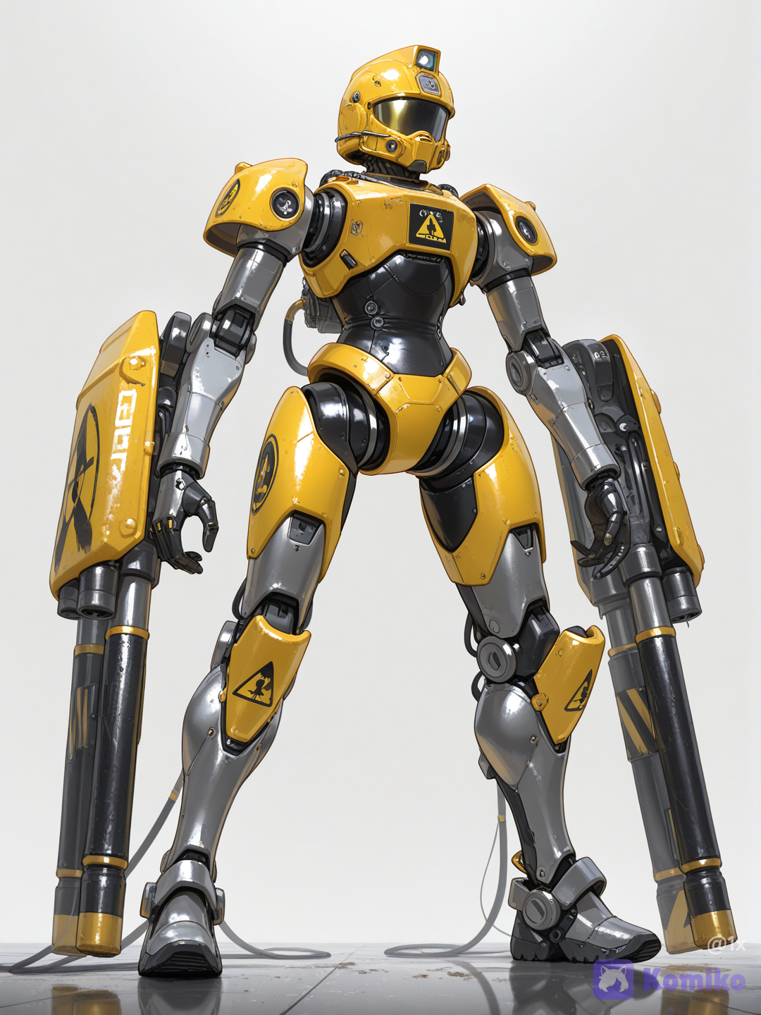 INDUSTRIAL MECHA FEMALE UNIT – HEAVY EXOSUIT