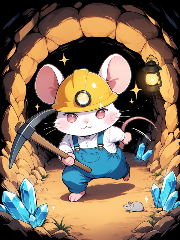Hard little worker!