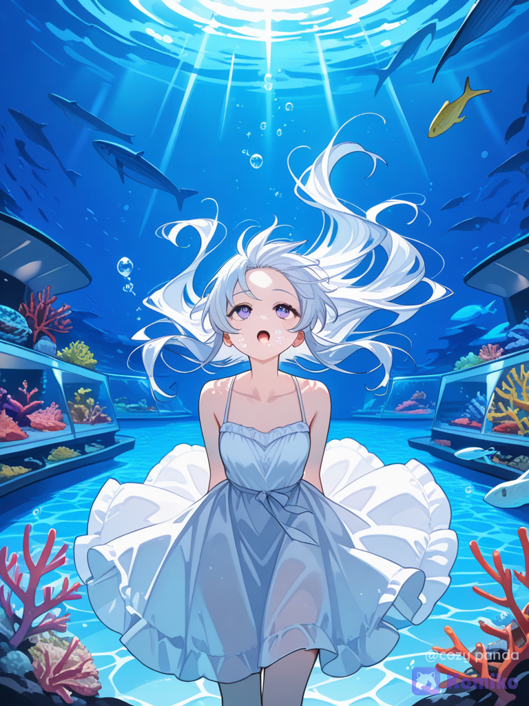 Image aquarium autour de poisson de requins algues tout dans un belle aquarium incroyable et beau et