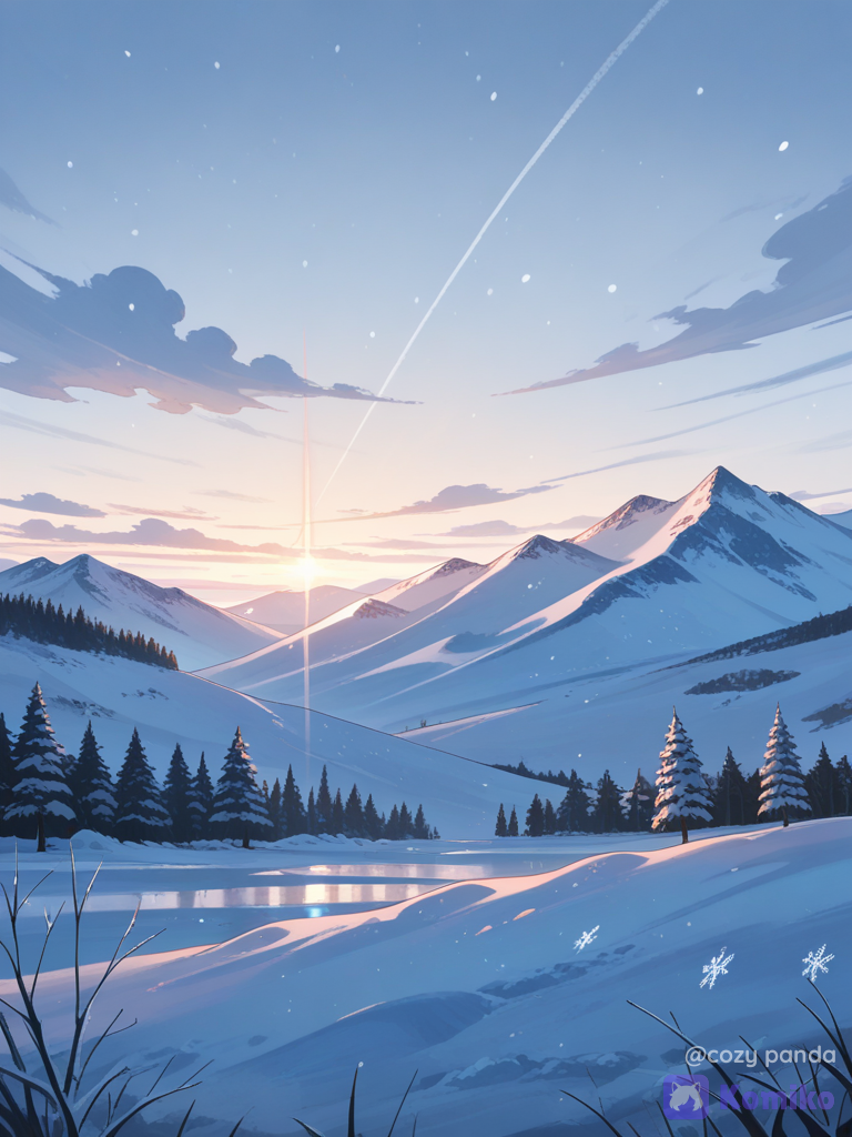 Image de plusieurs montagnes arbres en sapin avec beaucoup de neige de beau nuages un beau soleil et