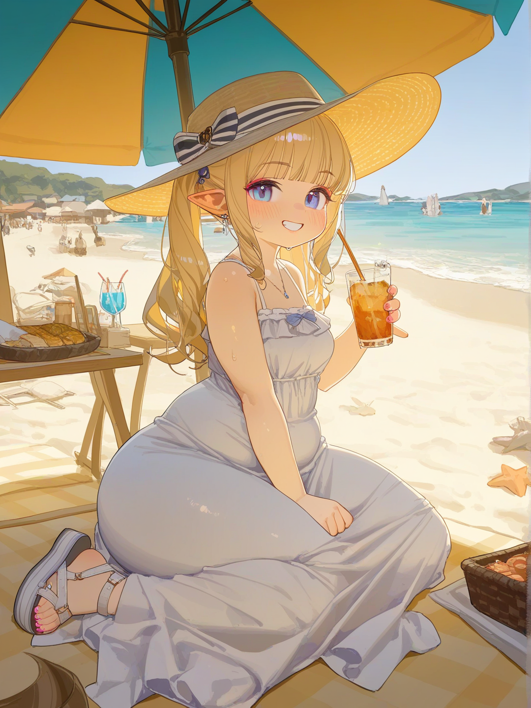 Lindsey — Iced Tea by the Sea