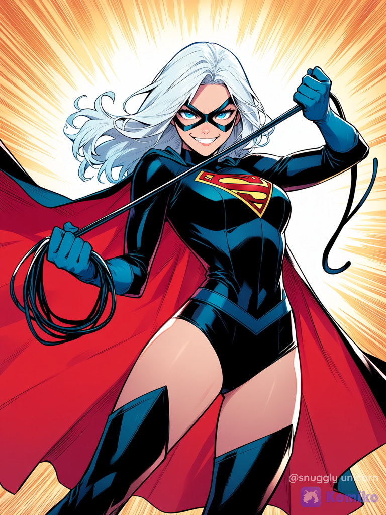 Black cat x Super girls
