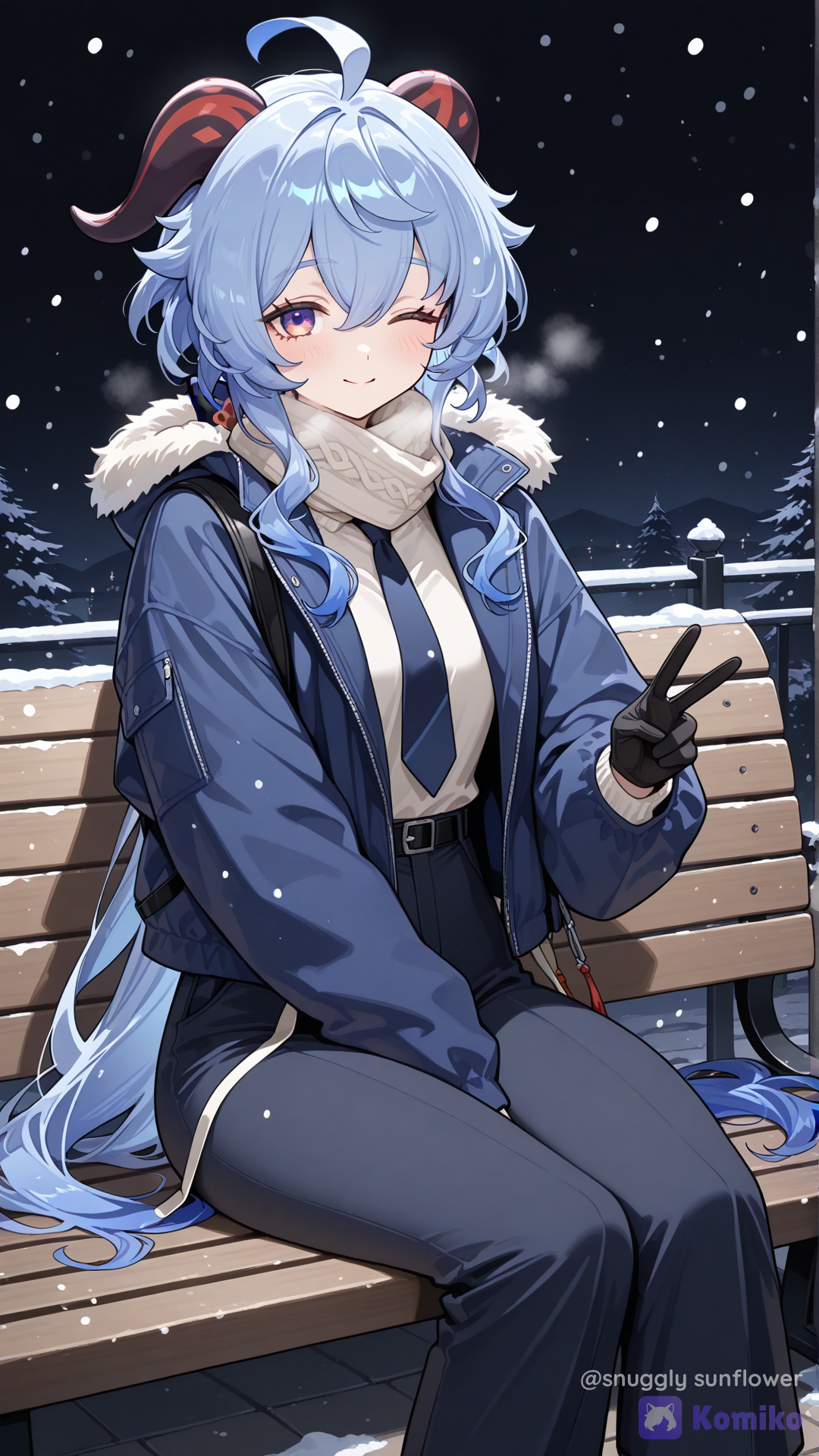 Ganyu It's Cold