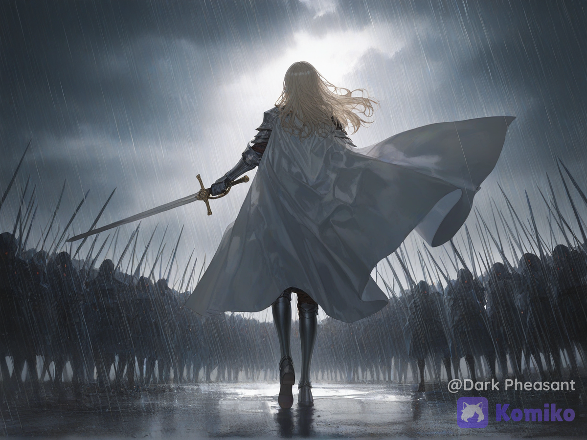 The Golden Lion Marches on the Battlefield