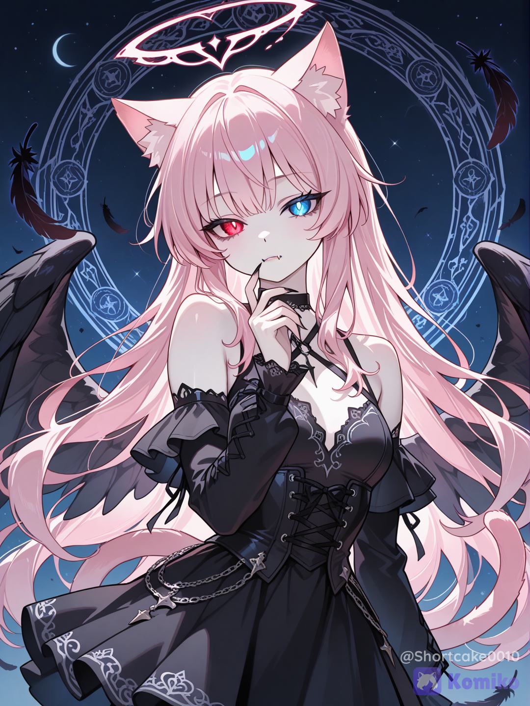 The darkness within me... shall I show my true form?