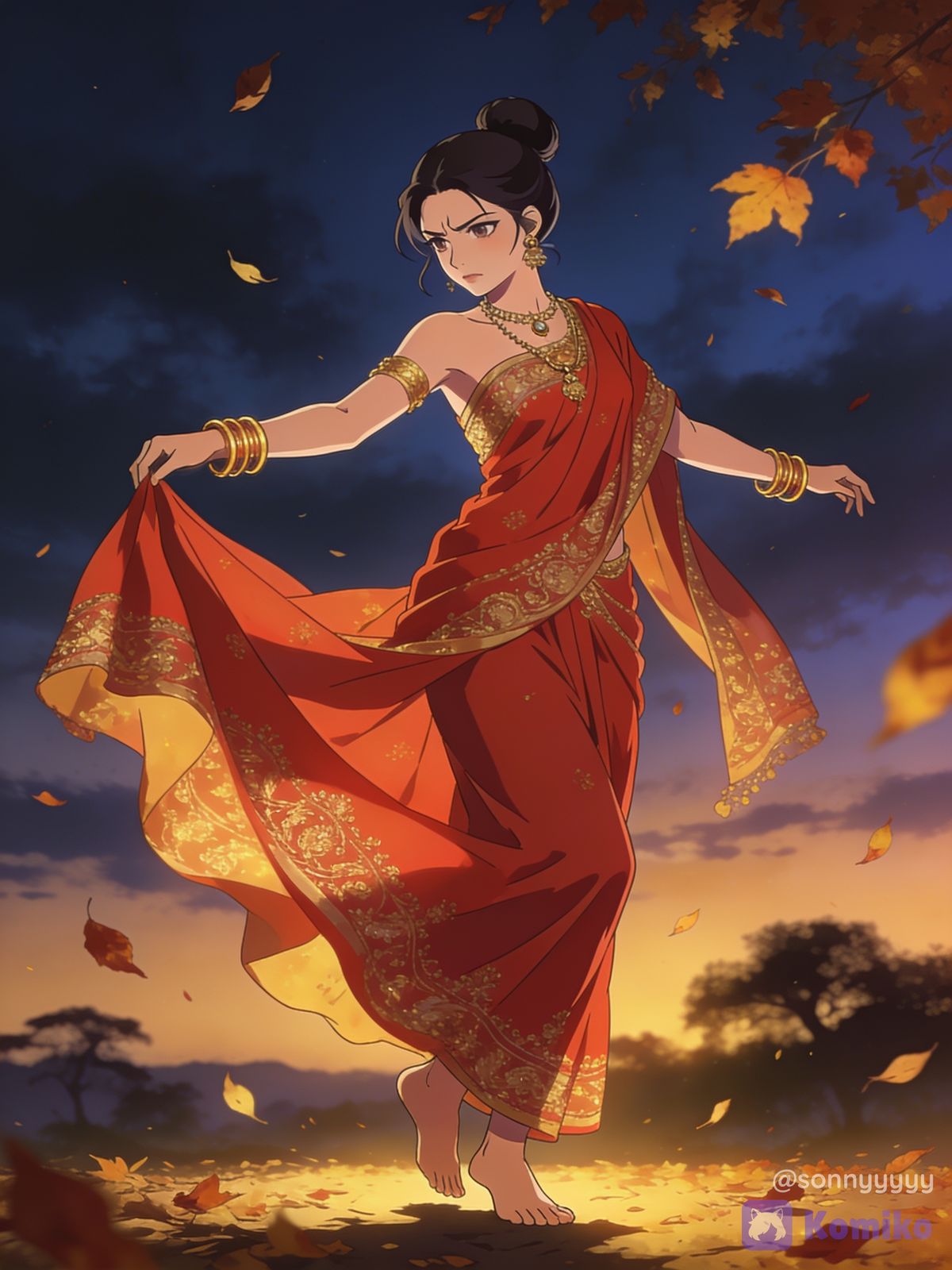 Dancing Through Golden Leaves 🍂✨