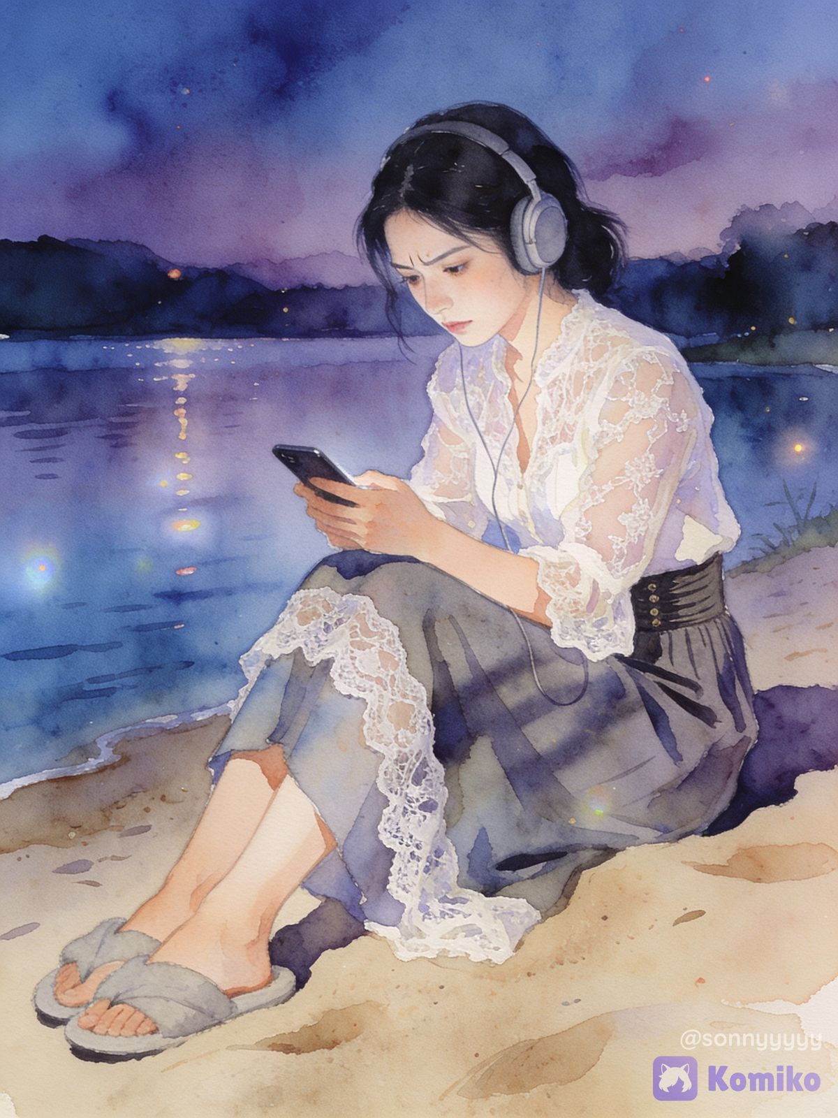 Twilight Tunes by the Lake 🌊🎧