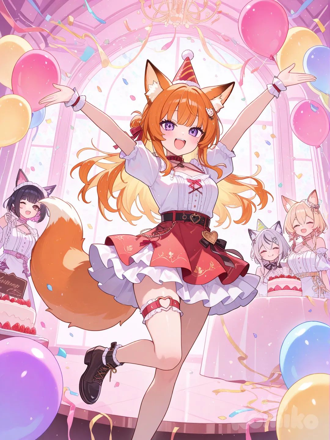 happy fox party