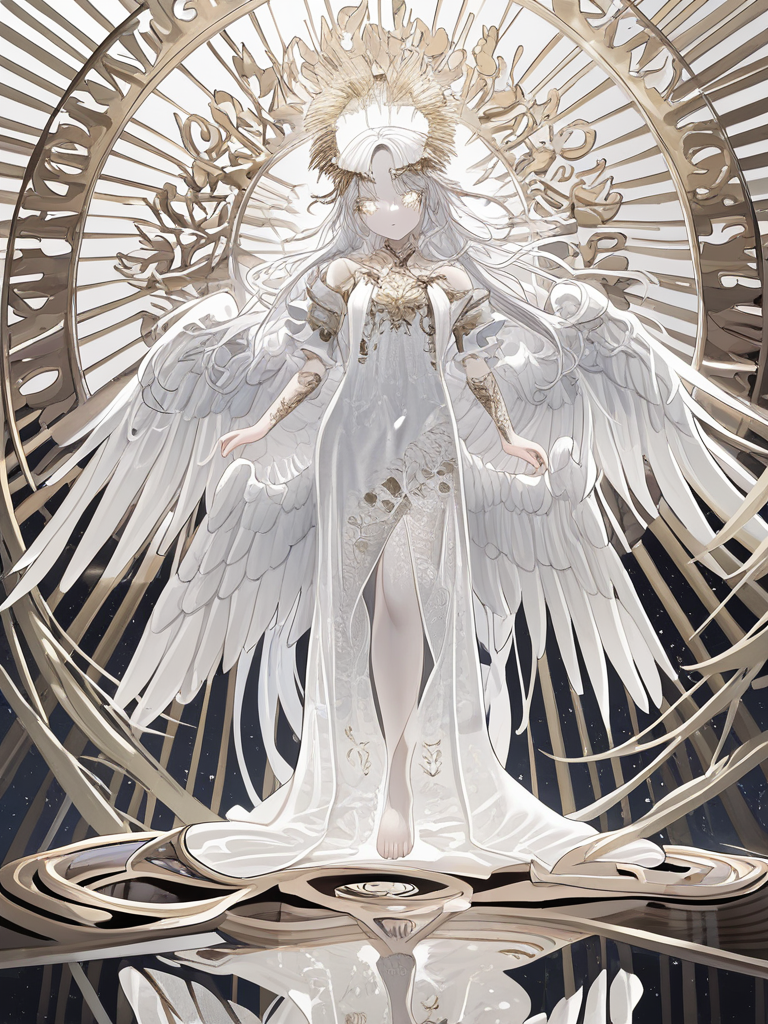 Ethereal Angel in Starlight ✨