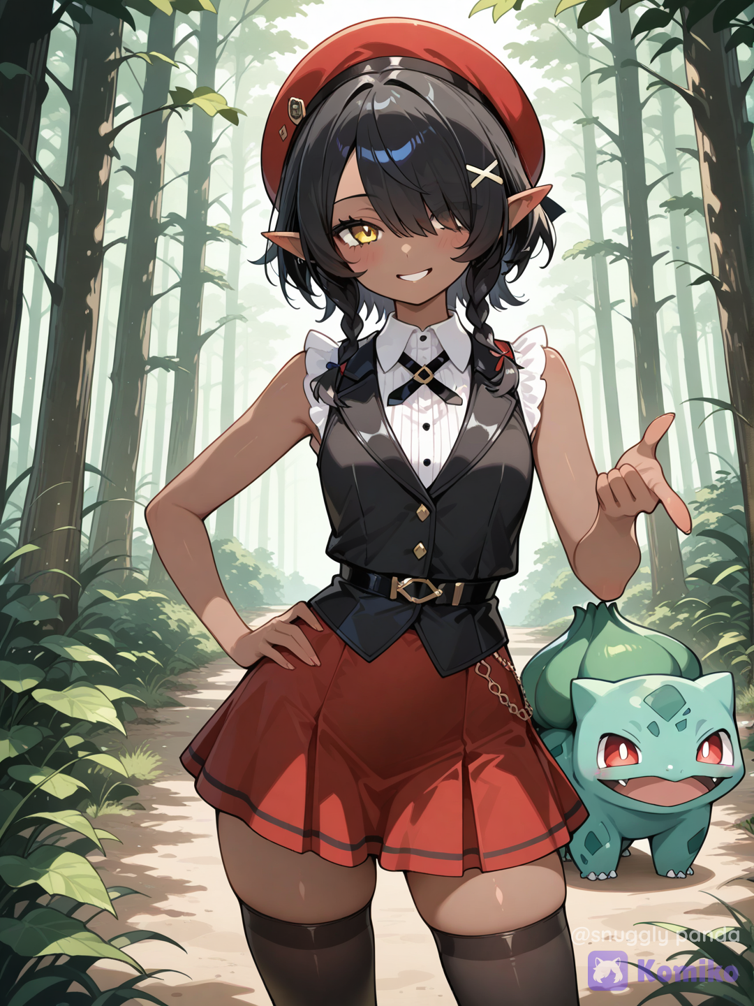 Elf pokémon Trainer