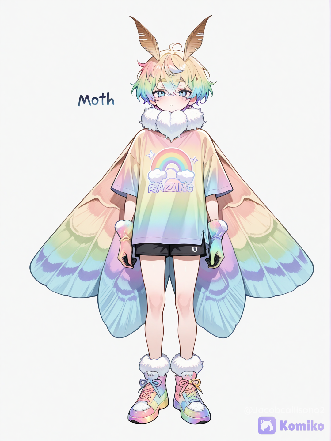 A moth boy (Prismwing's brother)