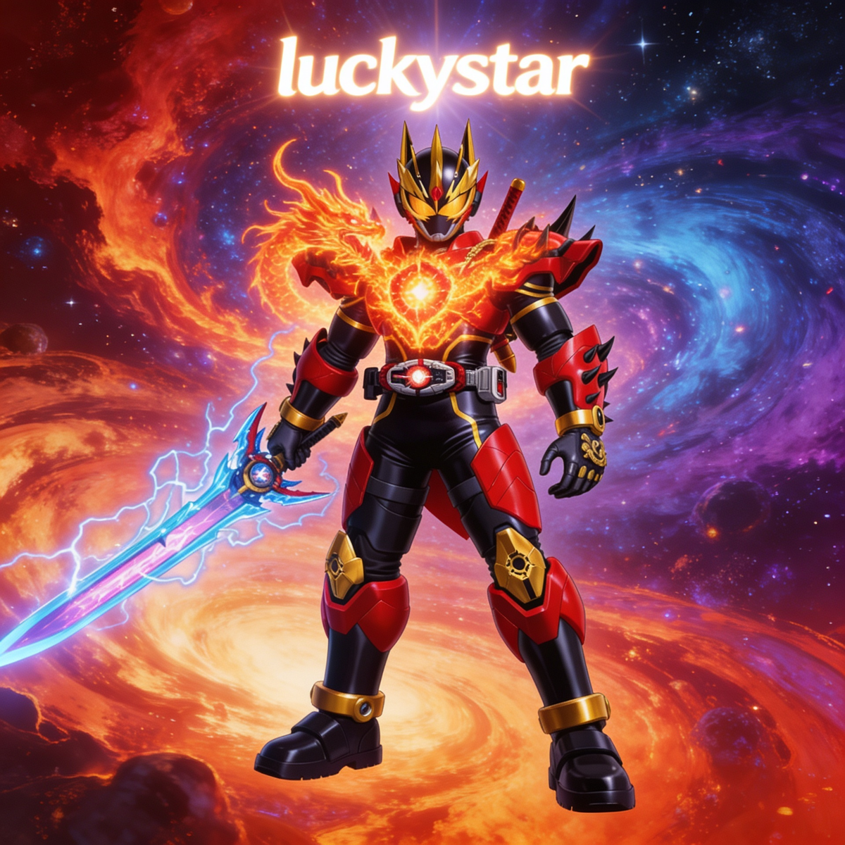 Kael Ryujin The LUCKYSTAR Warrior Of The Dragon Heart