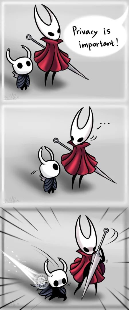 he's hiding something!