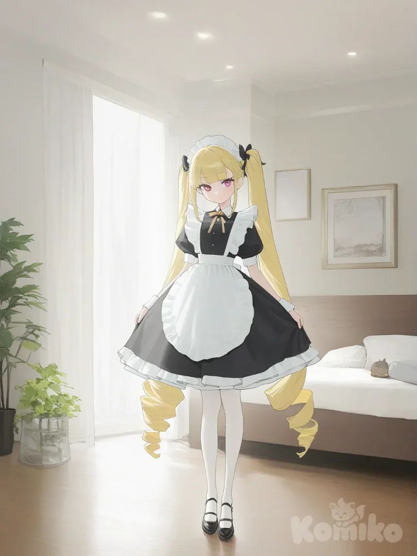 maid outfit today～