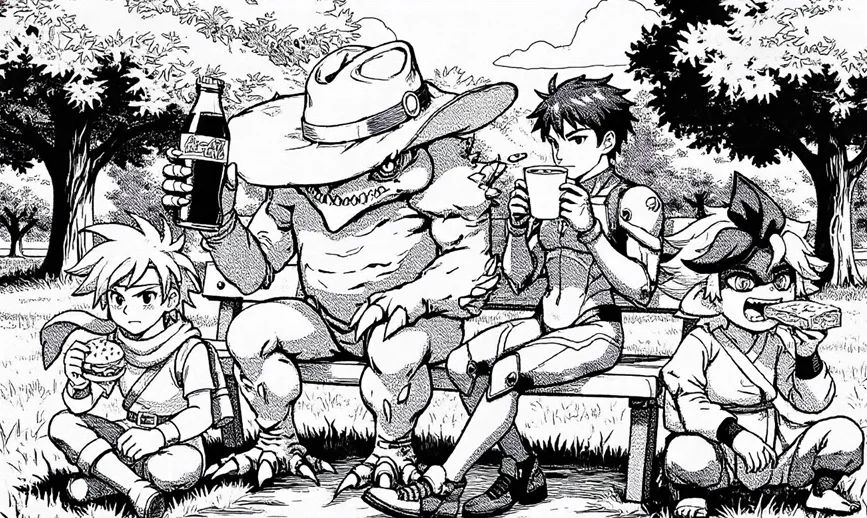 gang just chilling 2
