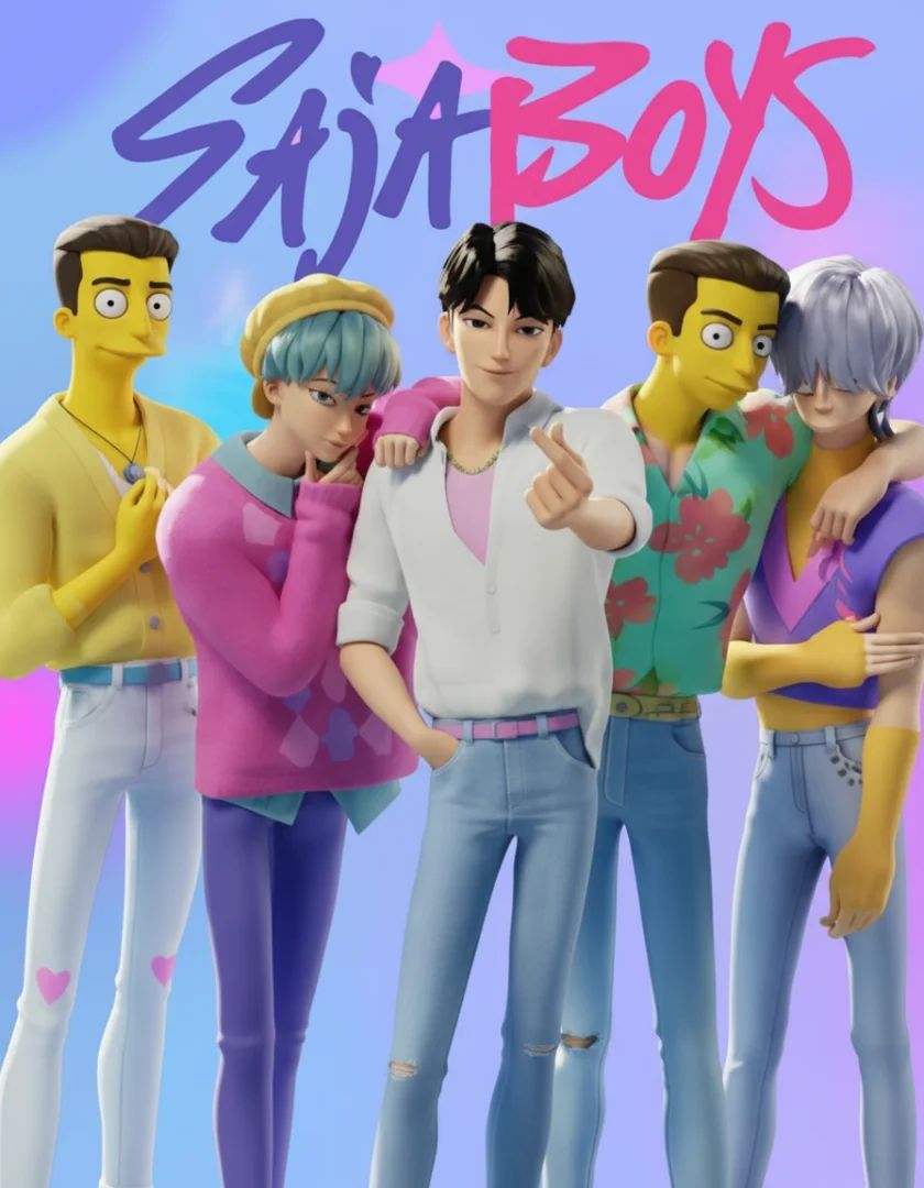Saja boys the Simpsons version  