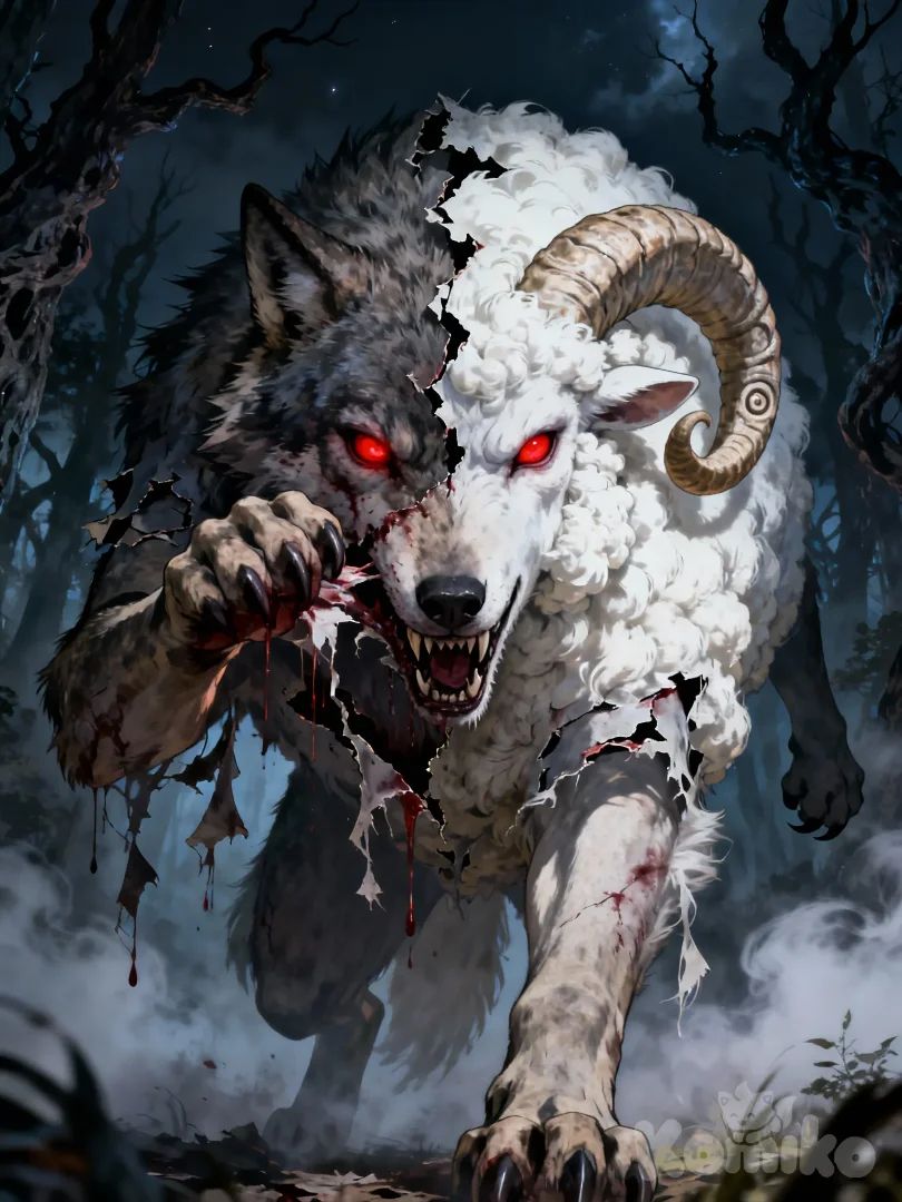 Wolf in sheep's clothing 
