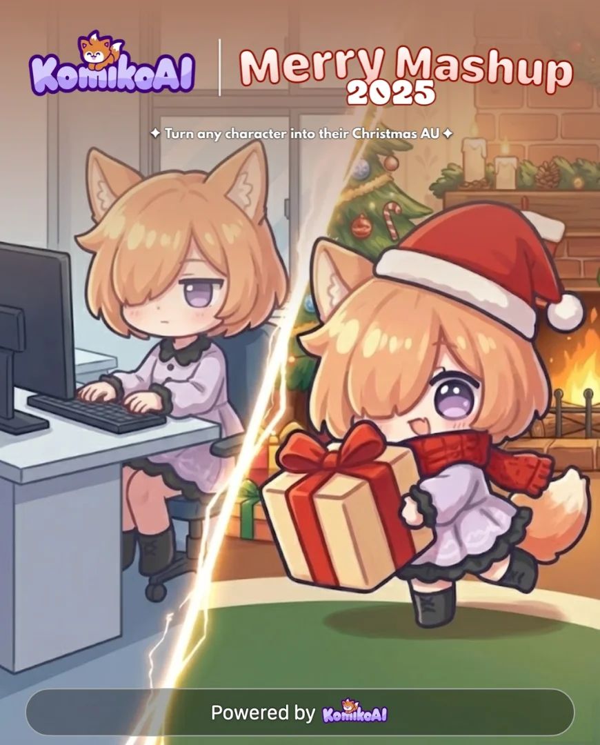 AI Art: 🎄 Komiko Merry Mashup 2025 🎄 | KomikoAI