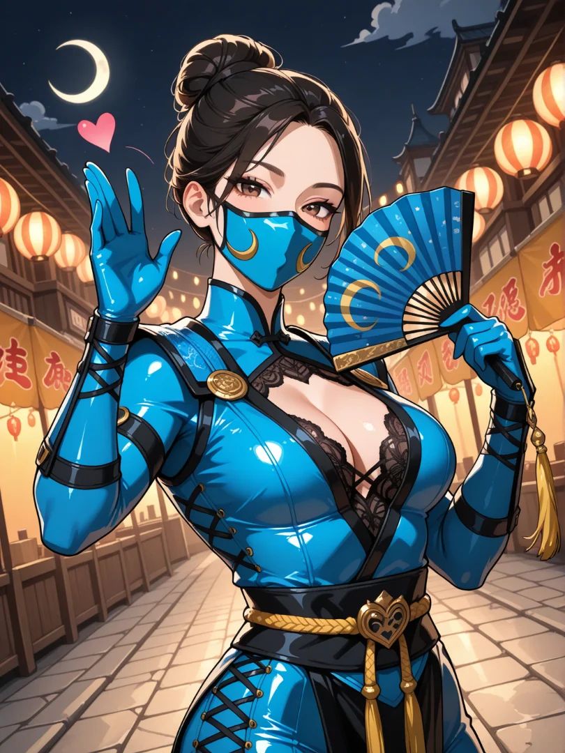 Kitana, feeling festive