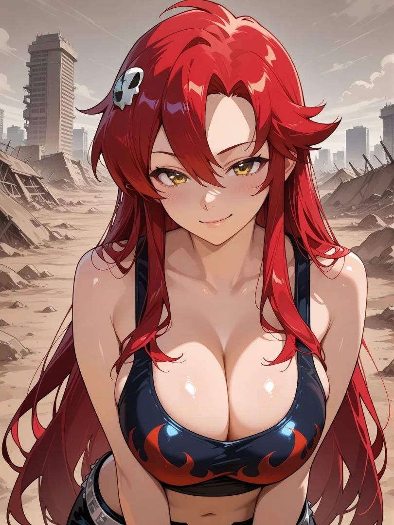 Yoko Littner, redhead beauty
