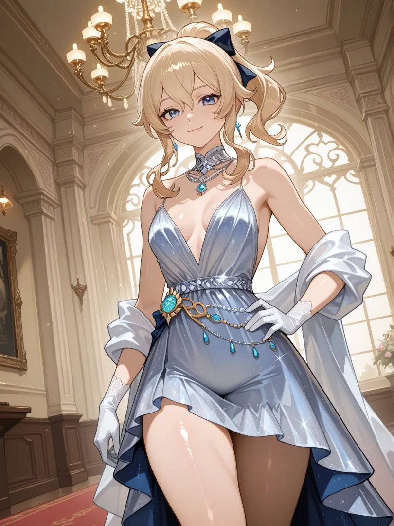 Jean all dressed up
