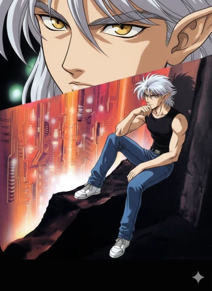 alkanphel    retro anime 