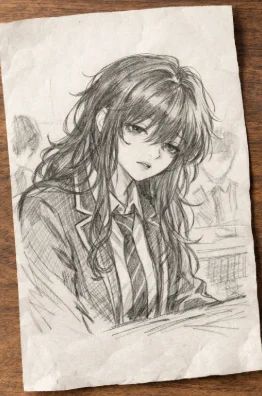 I drew my oc ^^