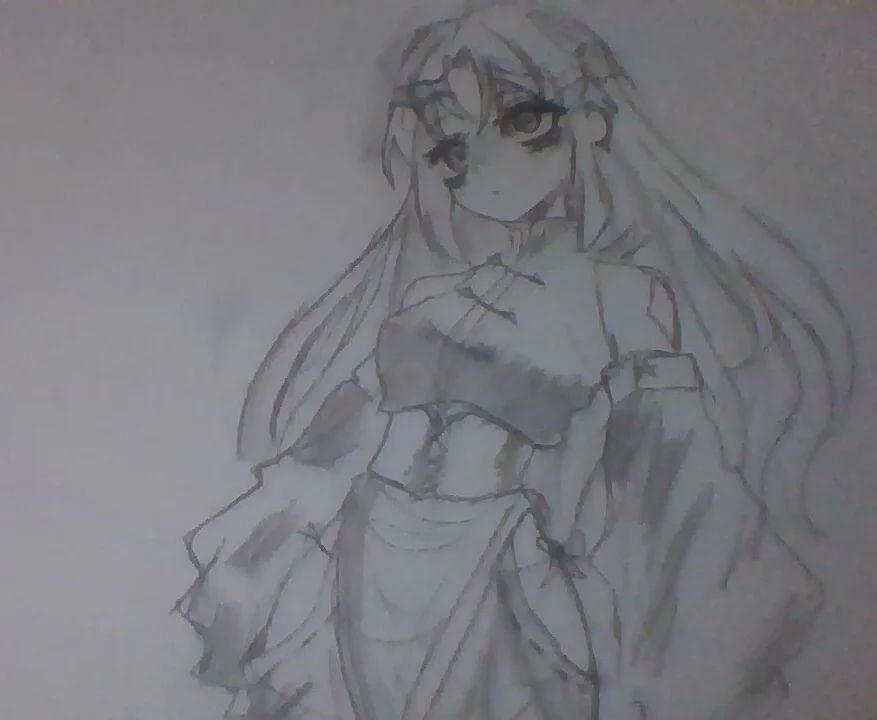 Tried to draw my Gachiakuta oc♡. (·•᷄‎ࡇ•᷅ )