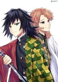 Giyu and Sabito!