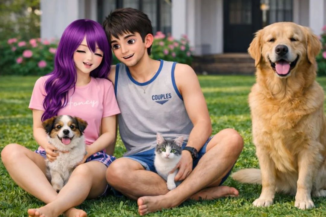 Familia feliz 