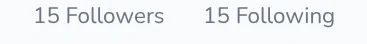 Thank you! we've reached 15 followers!