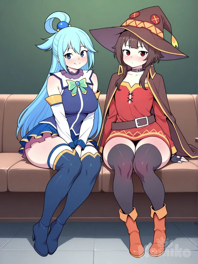Aqua ana megumin