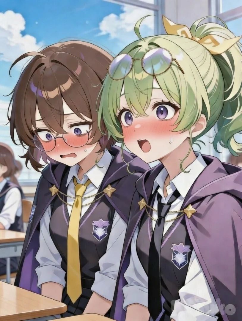 ...Why are your ties swaped?