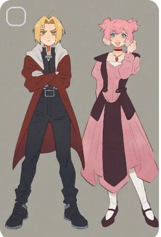 Kanya and Edward Elric