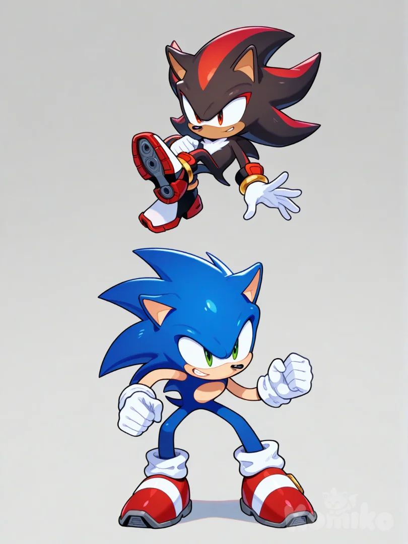 Sonic y Shadow part 2
